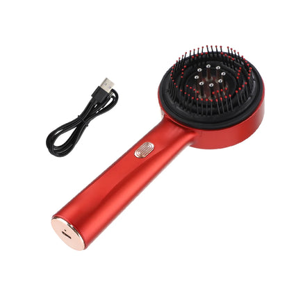 Cepillo de luz roja con dispensador de aceite